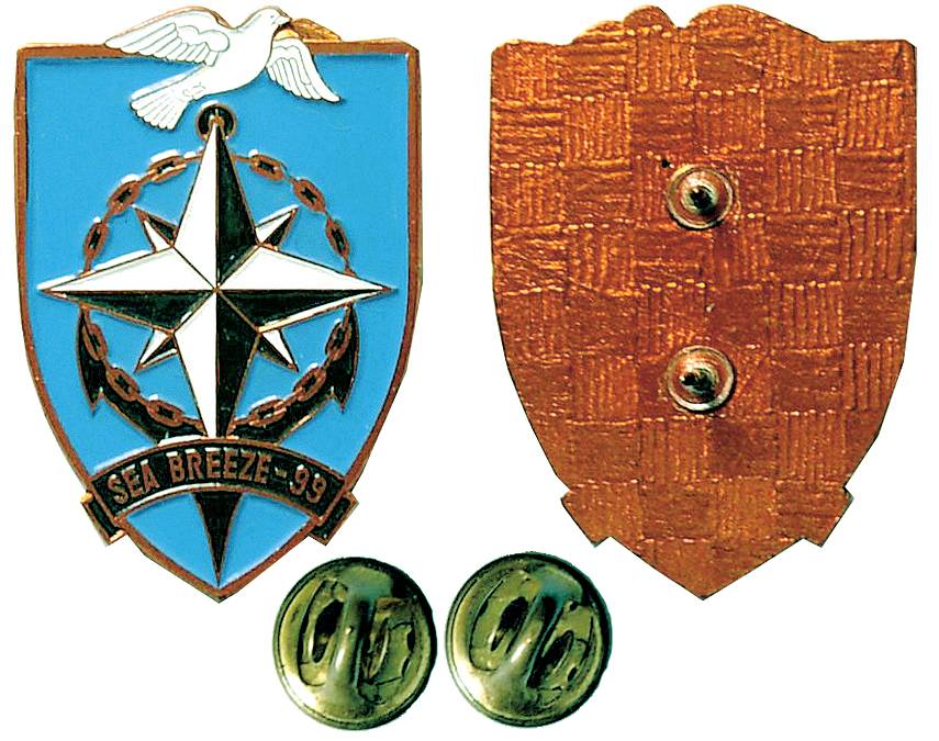 Пам’ятний нагрудний знак «Sea-Breeze 99».