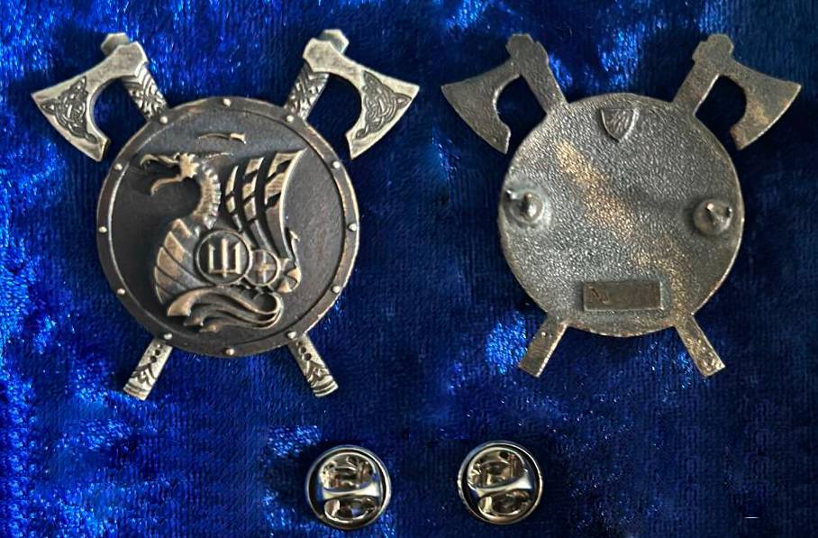 Нагрудний знак «Відзнака командира 36 окремої бригади морської піхоти імені контрадмірала Михайла Білинського».