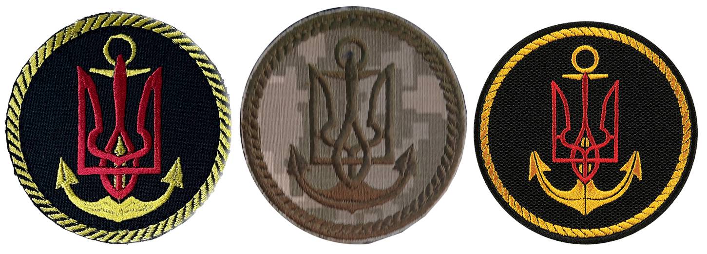 Нарукавні емблеми (знаки) берегових військ після 2017 р.